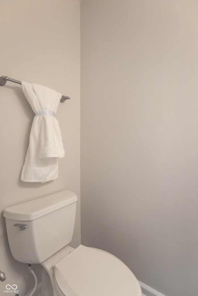 14446 Chapelwood Ln, Fishers, IN 46037 - bathroom with toilet and baseboards