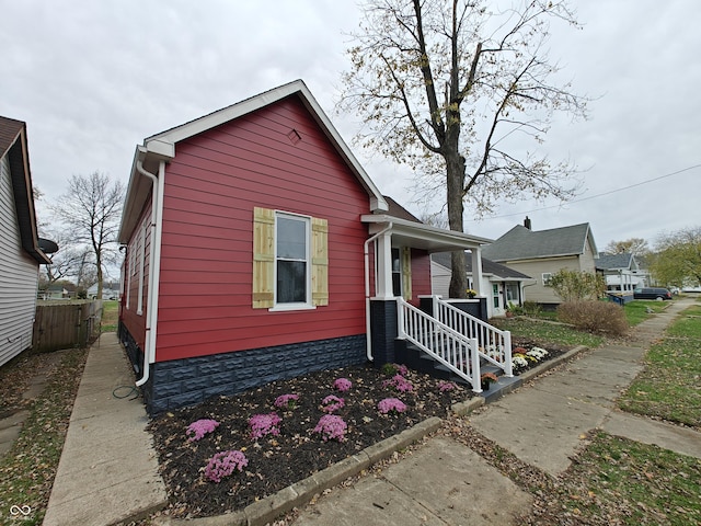 view of front of house