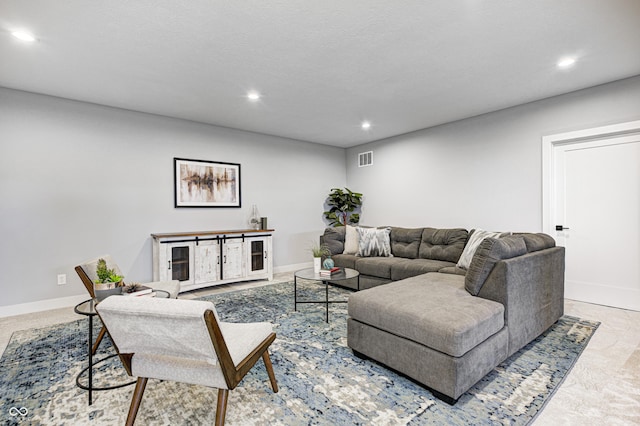 16298 Grand Cypress Dr, Noblesville, IN 46060 - living room with recessed lighting and baseboards