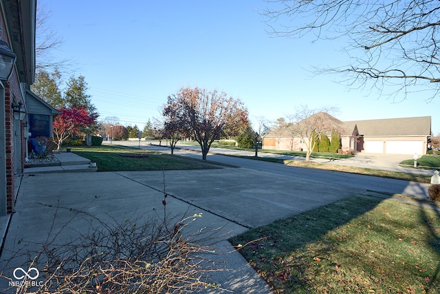 view of road