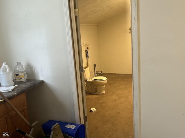 bathroom featuring toilet