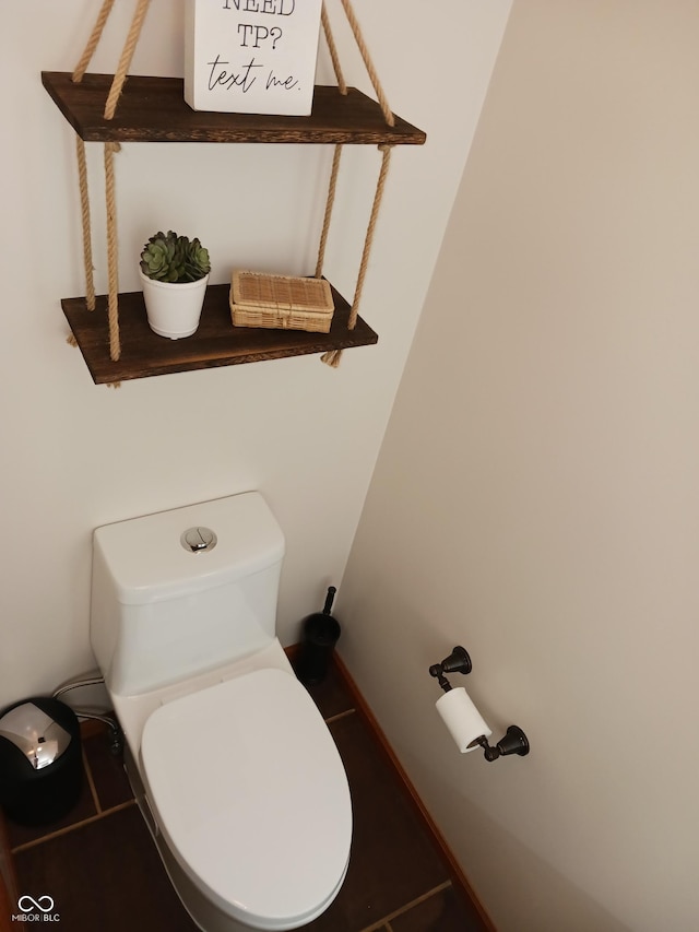 bathroom with toilet