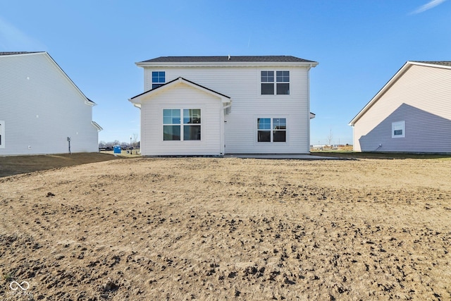 view of rear view of property