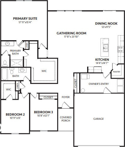 6815 W Division Rd, Bargersville, IN 46106 - view of room layout