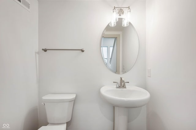 bathroom with toilet