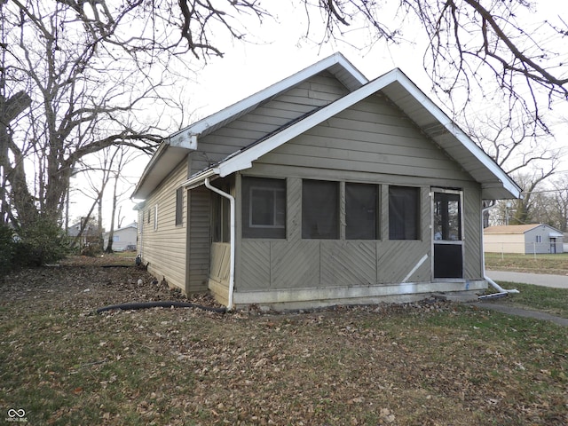 view of property exterior