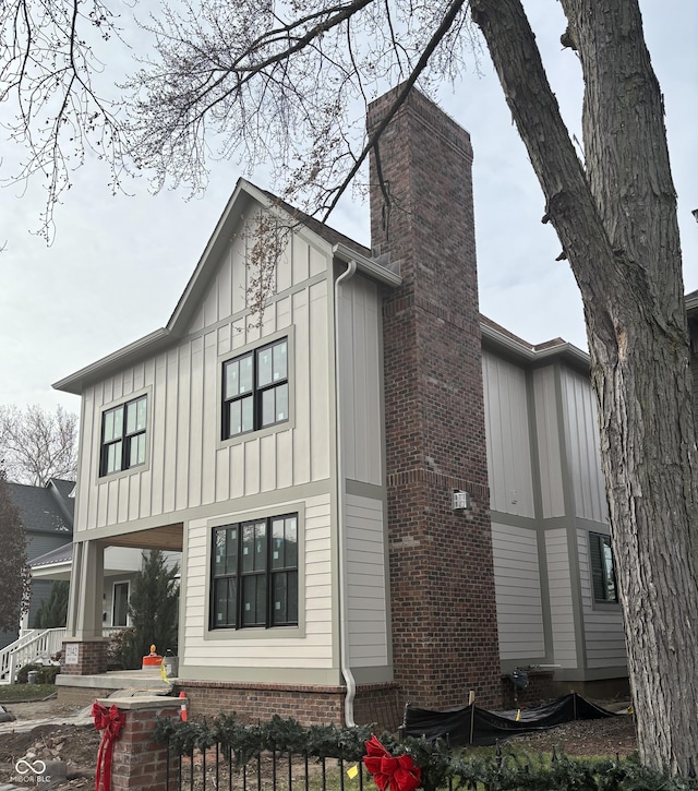 view of rear view of house