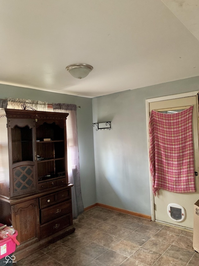 interior space with heating unit and a wealth of natural light