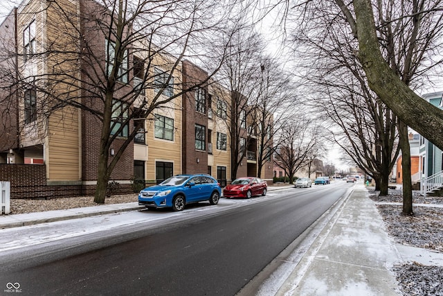 view of road