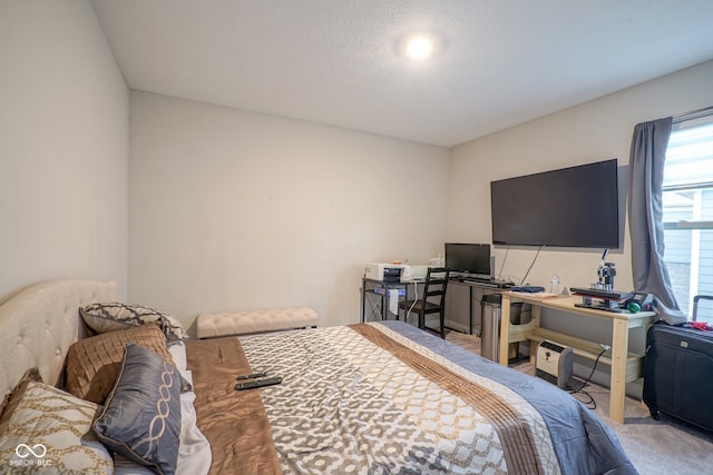 bedroom featuring carpet floors