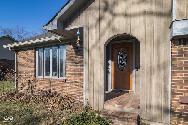 view of entrance to property