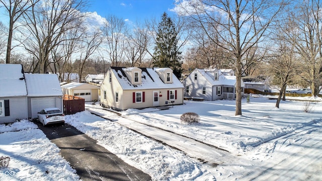 view of front of house