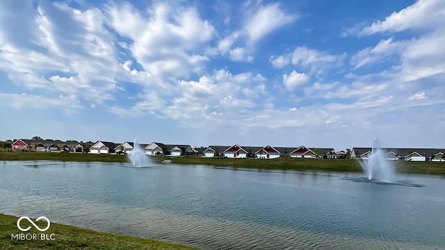 view of water feature