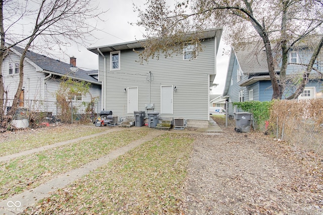 view of back of property