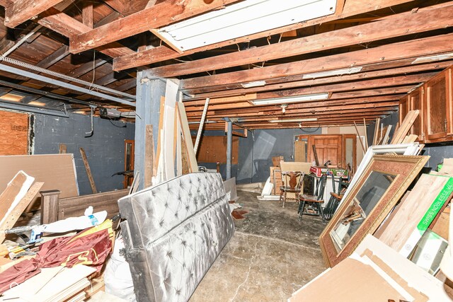 4925 W Raymond St, Indianapolis, IN 46241 - view of unfinished below grade area