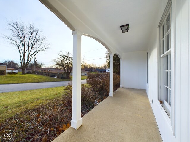 view of patio