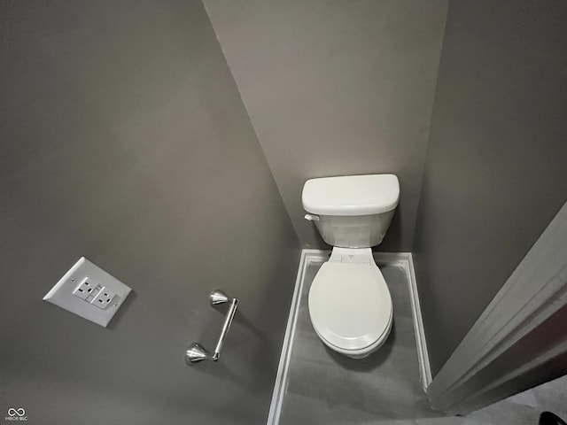 bathroom with toilet