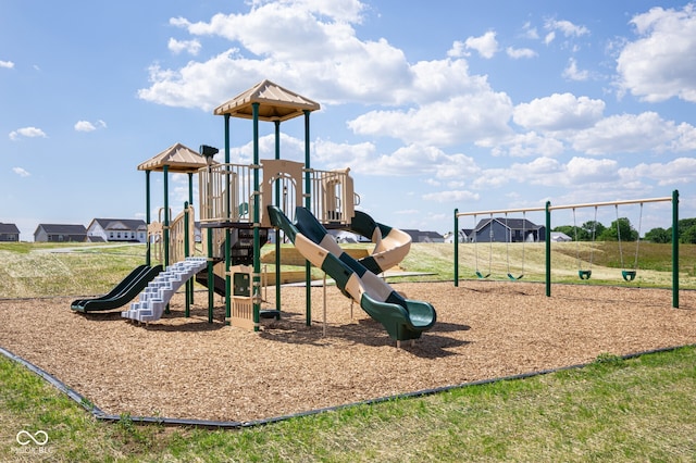 view of community playground