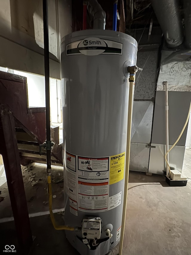 utilities with gas water heater