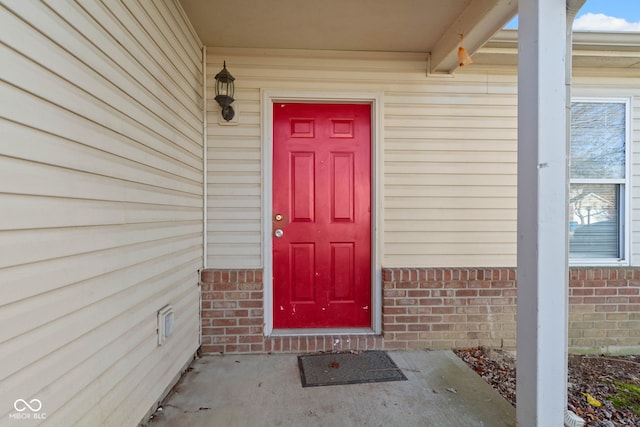 view of entrance to property