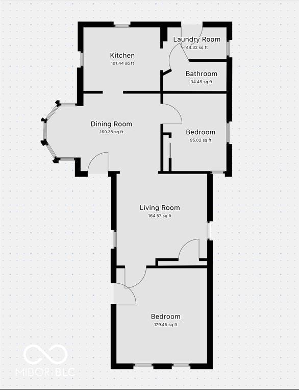 2218 N Arsenal Ave, Indianapolis, IN 46218 - view of property floor plan