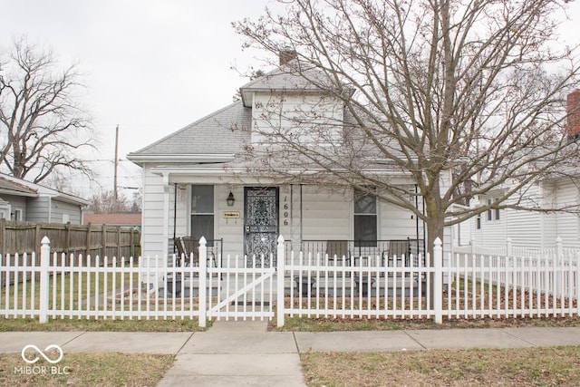 view of front of house