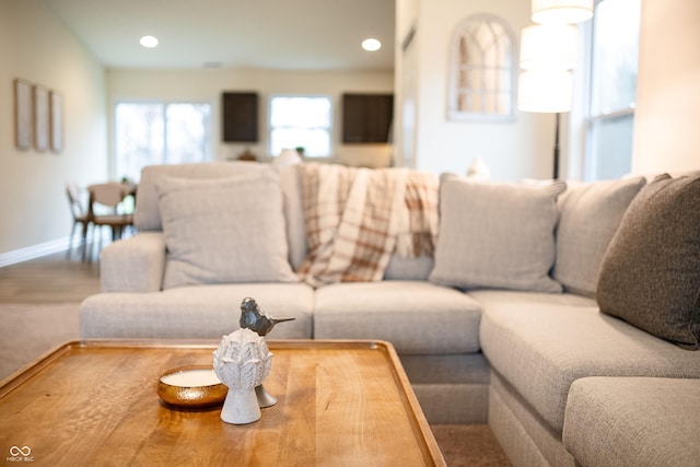 view of living room