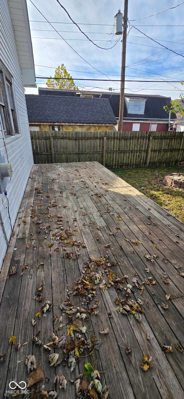 view of deck