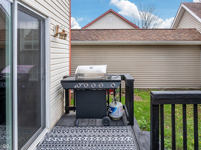 exterior space with grilling area