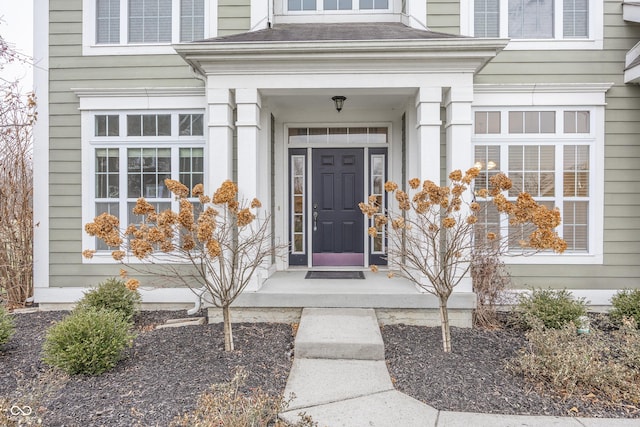 view of property entrance