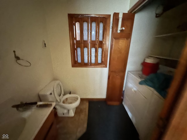 bathroom with toilet