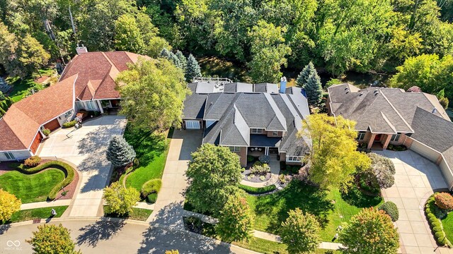 3441 S Overlook Pass, New Palestine, IN 46163 - view from above of property