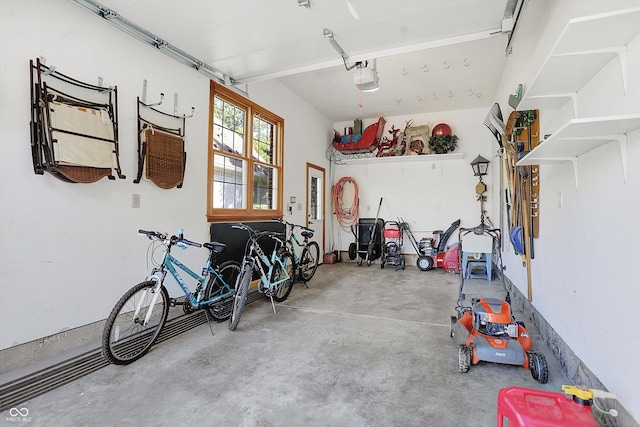 3441 S Overlook Pass, New Palestine, IN 46163 - garage with a garage door opener