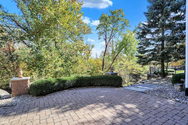 3441 S Overlook Pass, New Palestine, IN 46163 - view of patio / terrace