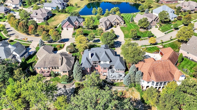 3441 S Overlook Pass, New Palestine, IN 46163 - aerial overview of property's location featuring nearby suburban area and a large body of water
