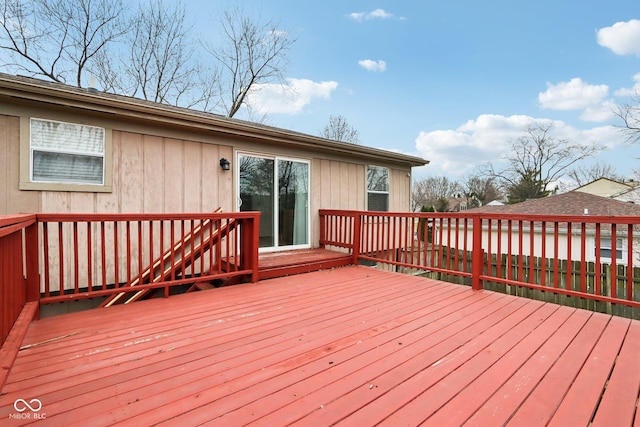 view of deck