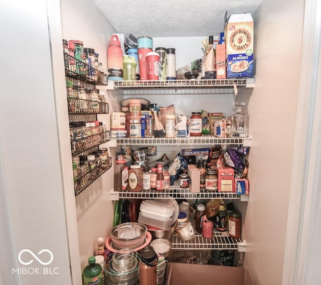 view of pantry