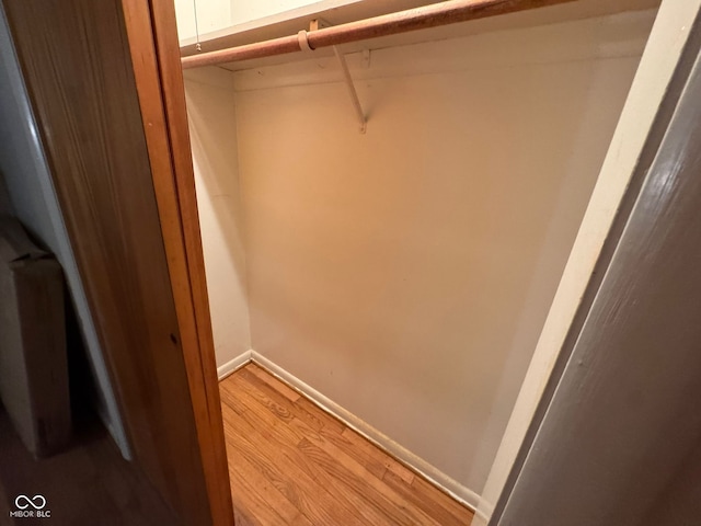 view of closet