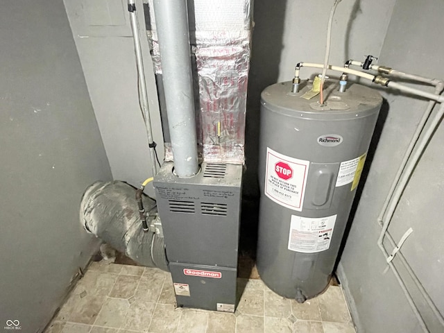 2134 Pleasant St, Indianapolis, IN 46203 - utilities featuring water heater