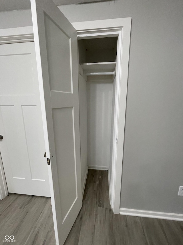 view of closet