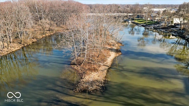 view of water feature