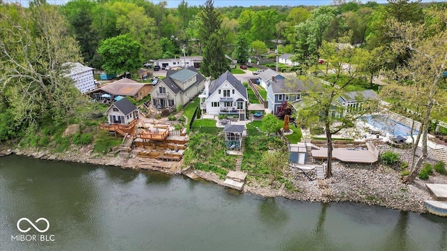 2222 E 75th St, Indianapolis, IN 46240 - bird's eye view of a large body of water