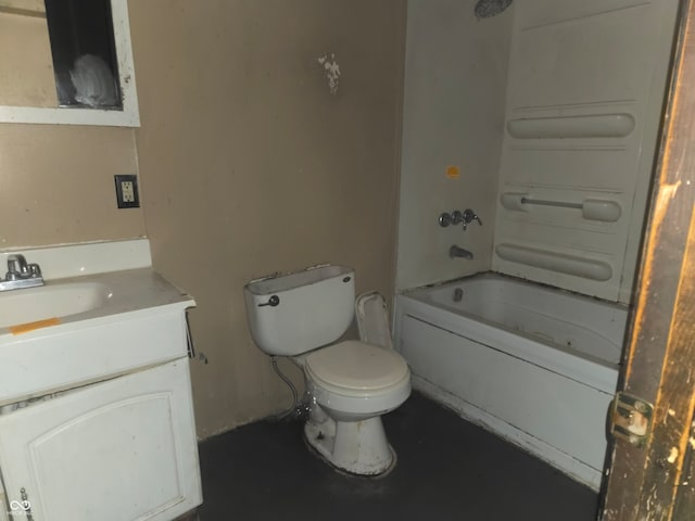7071 S Charles Pl, Terre Haute, IN 47802 - bathroom with vanity and toilet