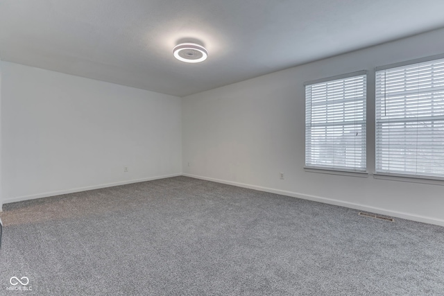 spare room featuring carpet floors