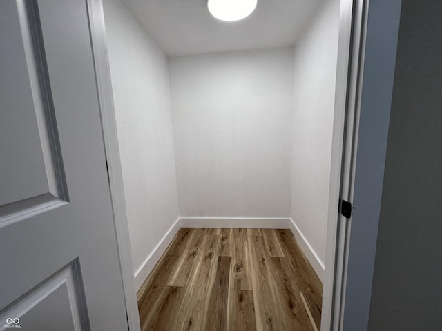 interior space with wood-type flooring