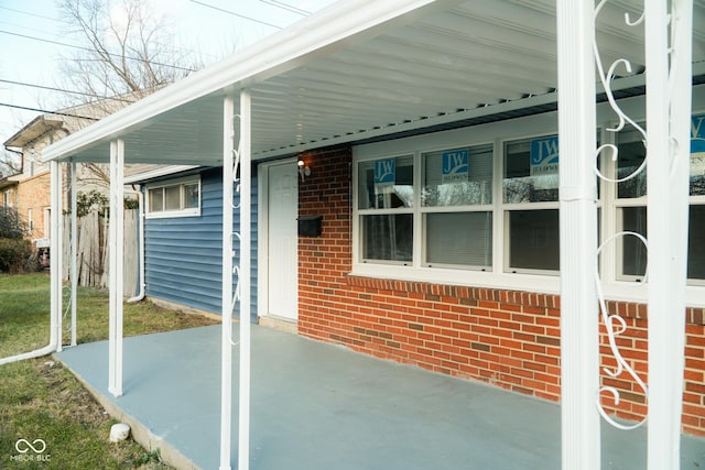 view of patio / terrace