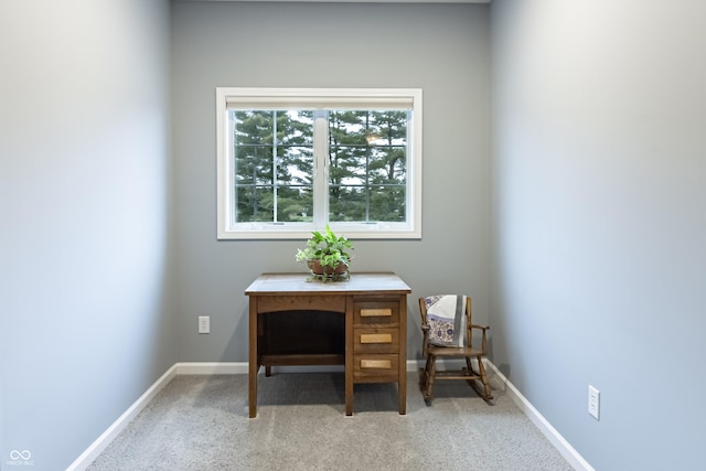 view of dining room