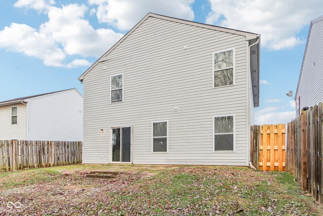 view of rear view of house