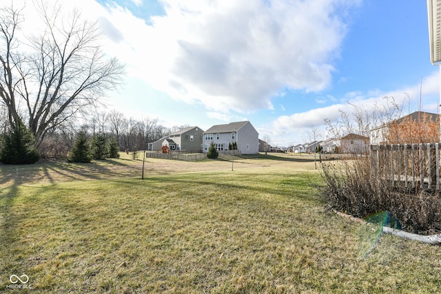 6927 Park Grove Blvd, Whitestown, IN 46075 - view of yard with a residential view