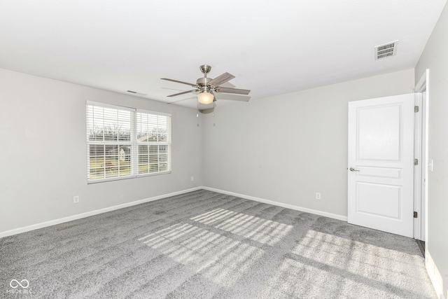 6927 Park Grove Blvd, Whitestown, IN 46075 - unfurnished room with carpet flooring and a ceiling fan